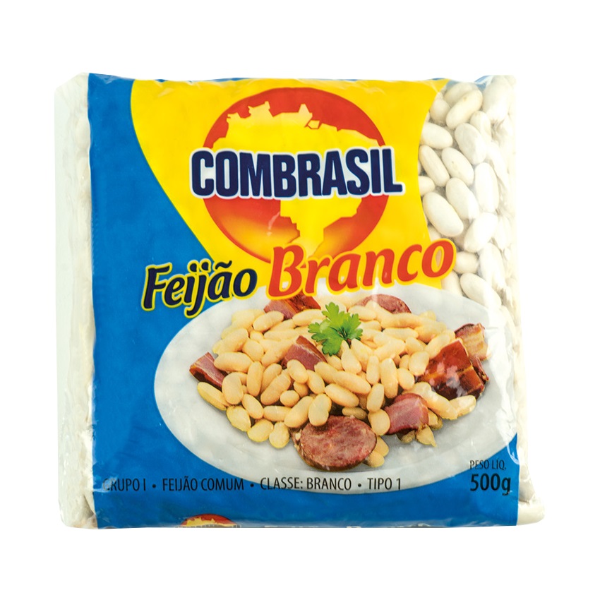 COMBRASIL Weiße Bohnen kaufen Branco 500g Riesen | - Feijão online Auswahl