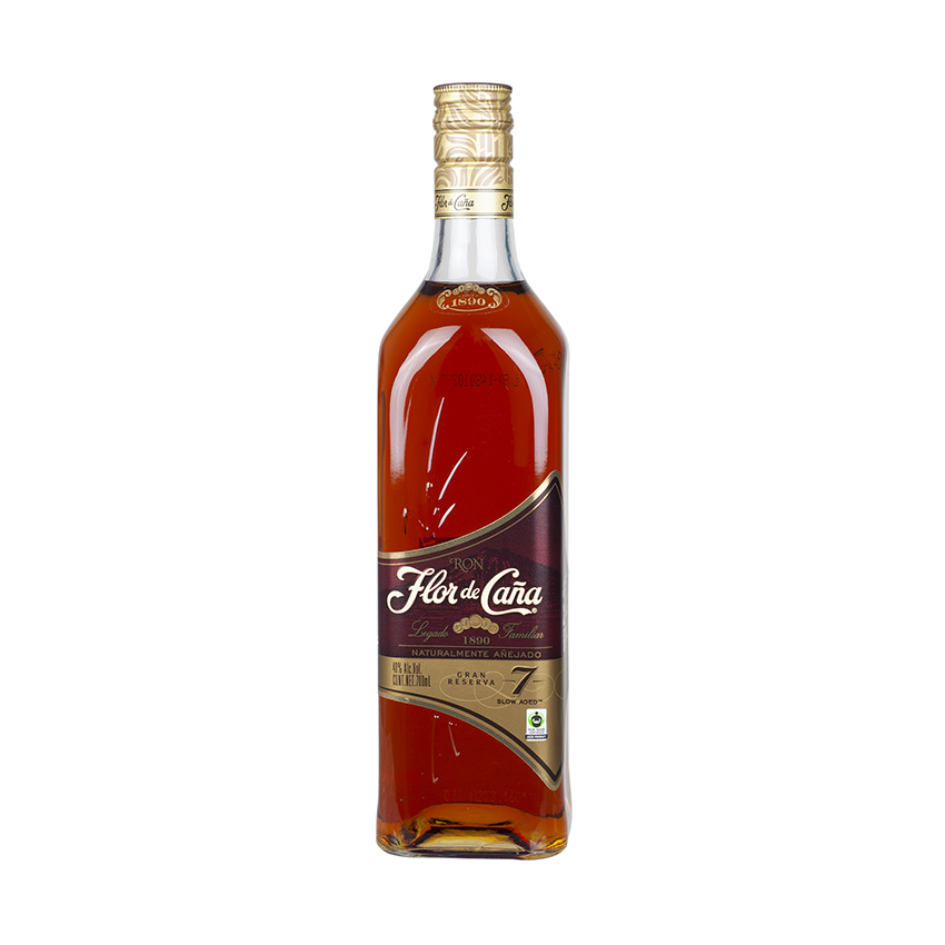 FLOR DE CAÑA Gran Reserva - Brauner Rum, 7 Jahre, online kaufen | Riesen  Auswahl